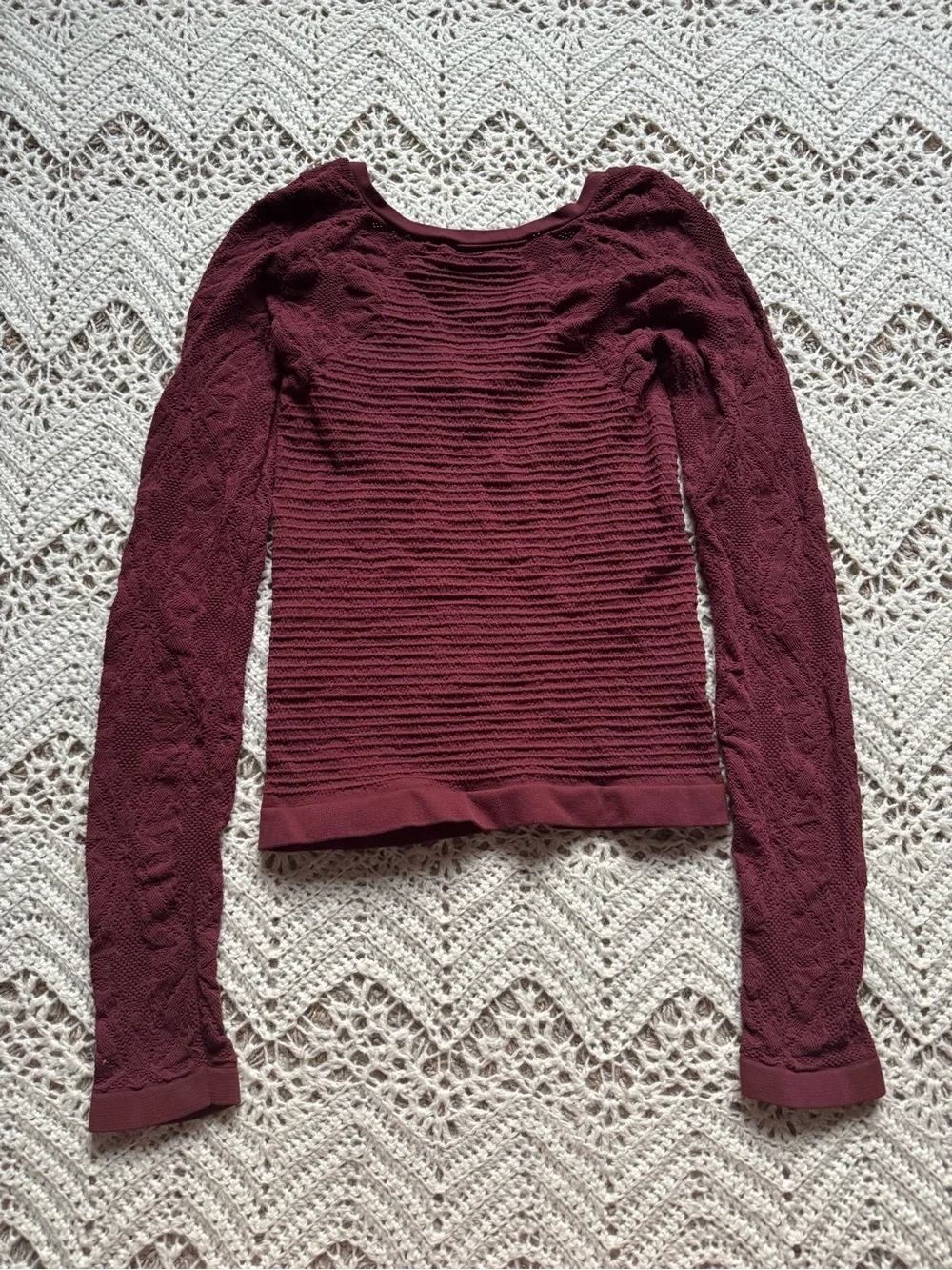 Free People fitted ribbed